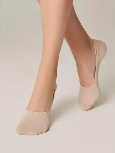 CONTE подследники женские хлопковые classic 16С-12СП 000 бежевый р.23-25